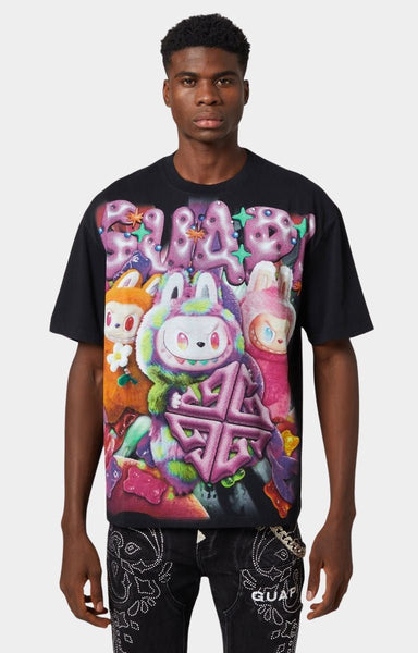 Guapi Black Candy Riot Tee V1 | Oversized Graphic Streetwear