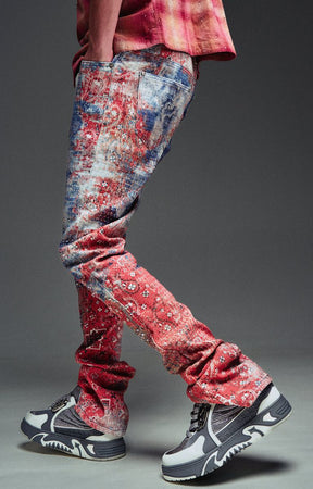 Guapi denim featuring crystal embellishment details
