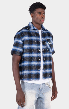 Guapi Midnight Sky Shirt styled with premium streetwear outfit.