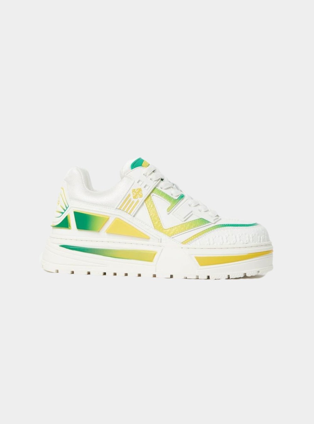 Lifestyle photo showcasing Guapi World Boss Reign V2 worn on foot