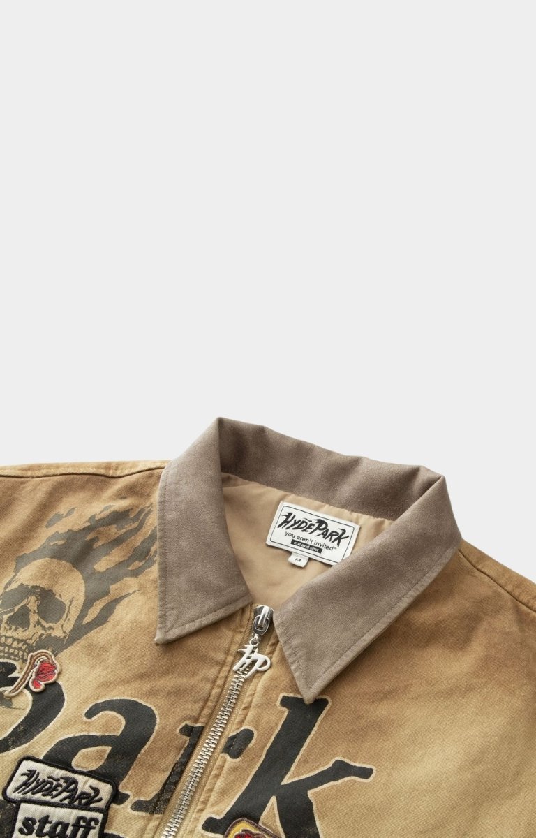 Hyde Park After Work Wear Staff Jacket – Khaki