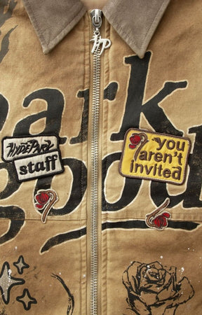 Hyde Park After Work Wear Staff Jacket – Khaki