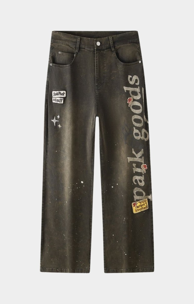 Hyde Park After Work Wear Staff Pants black front view