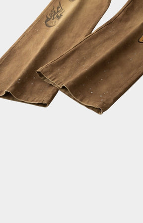 Hyde Park After Work Wear Staff Pants khaki streetwear look