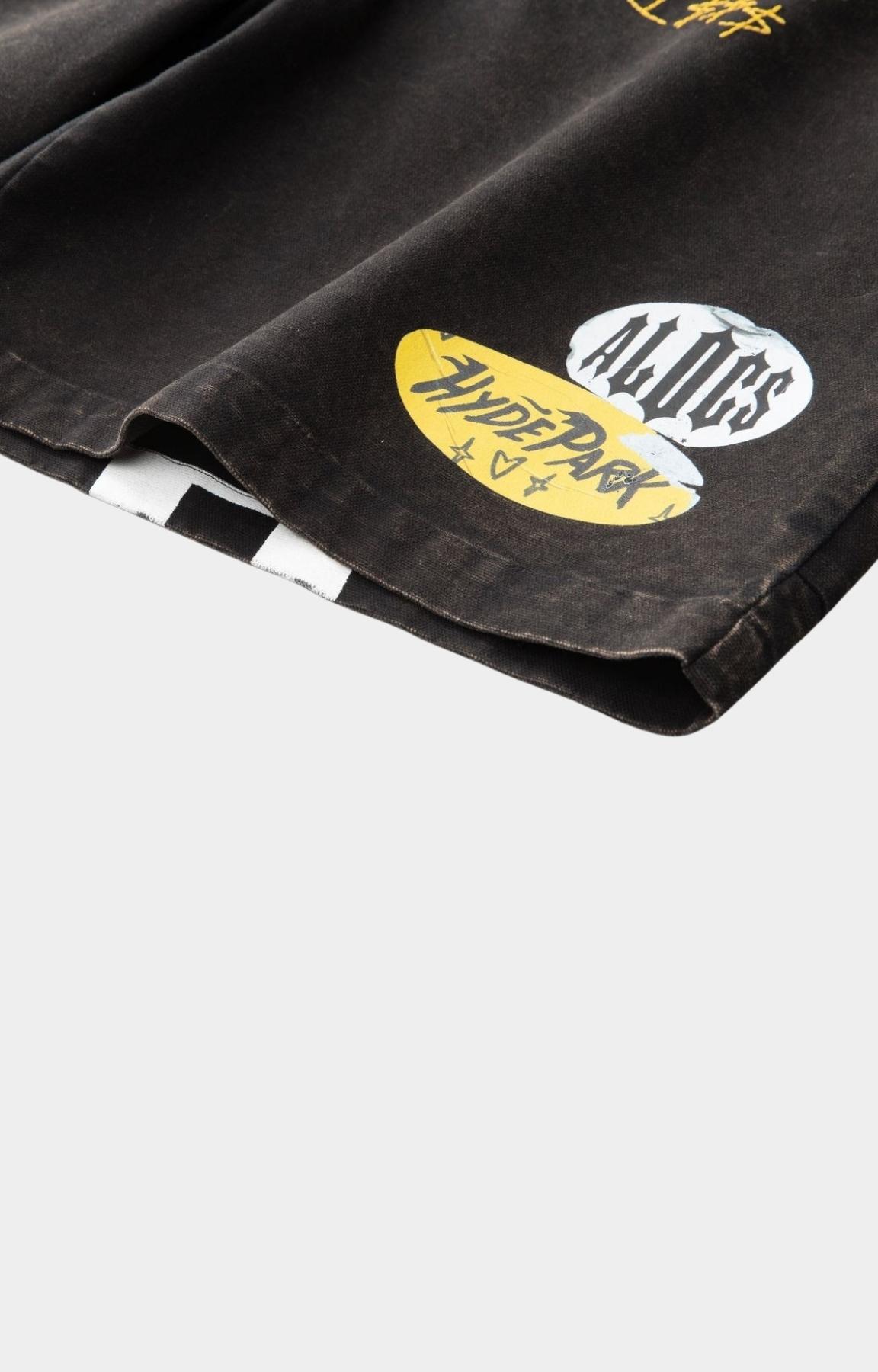 Hyde Park x ALOCS Carpenter Workwear Shorts - Black