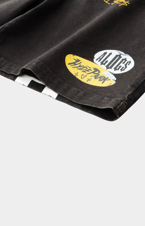 Hyde Park x ALOCS Carpenter Workwear Shorts - Black