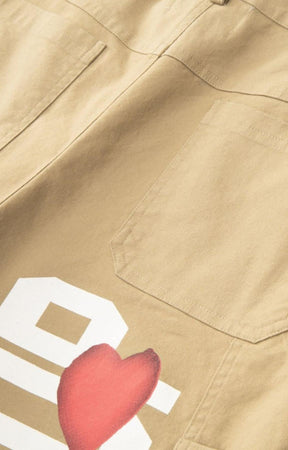 Hyde Park x ALOCS Carpenter Workwear Shorts - Brown
