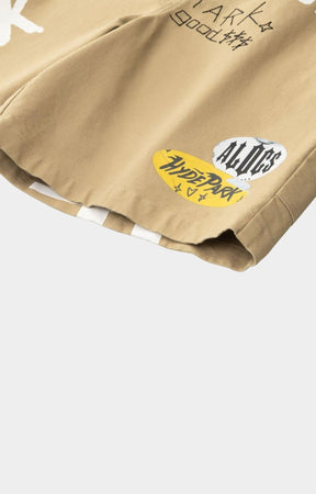 Hyde Park x ALOCS Carpenter Workwear Shorts - Brown