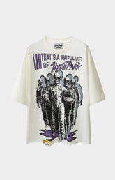 Hyde Park x ALOCS Cough Syrup Moto Racer Team T-Shirt - White