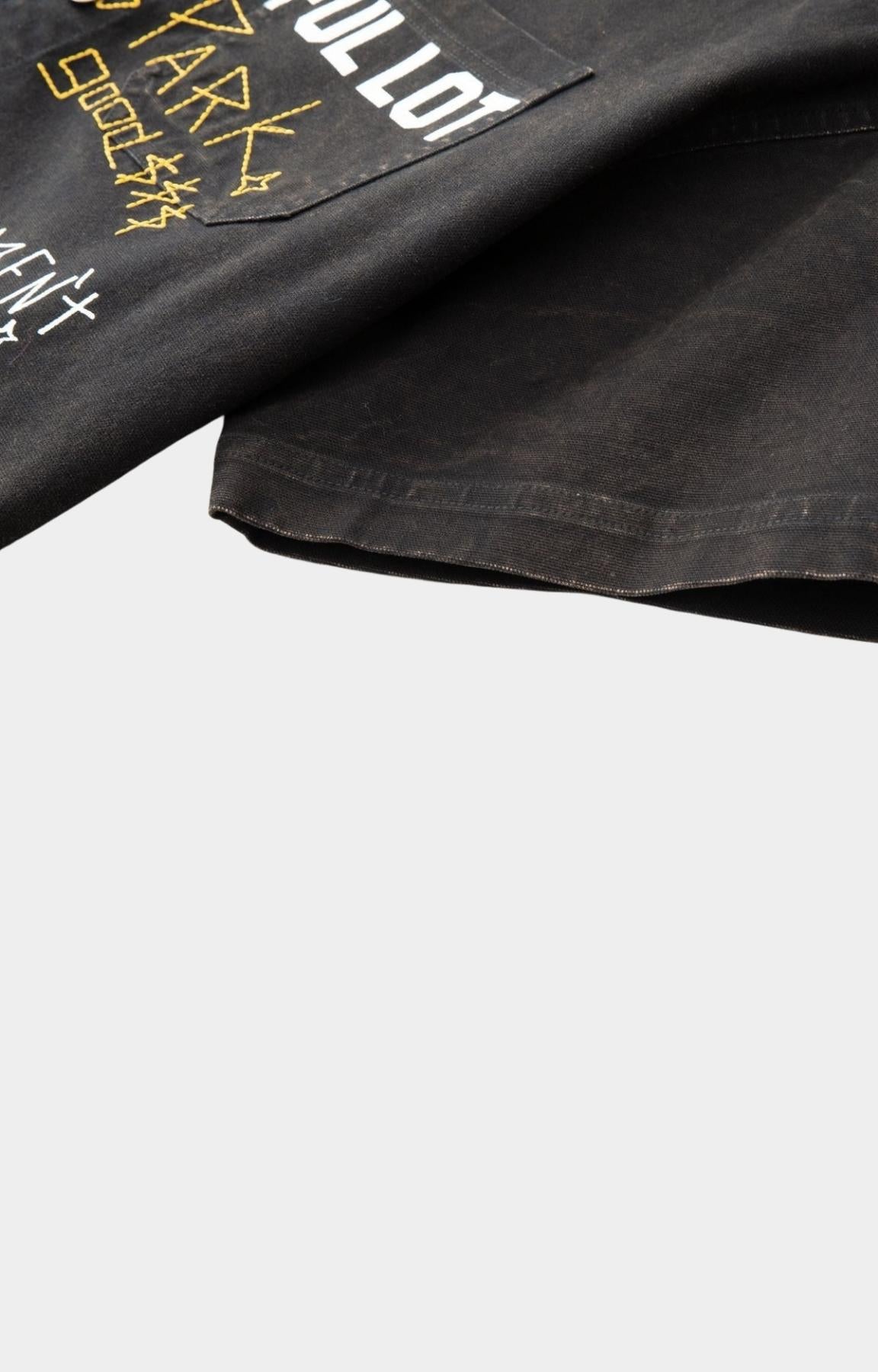 Hyde Park x ALOCS Mechanic Workwear Shirt - Black