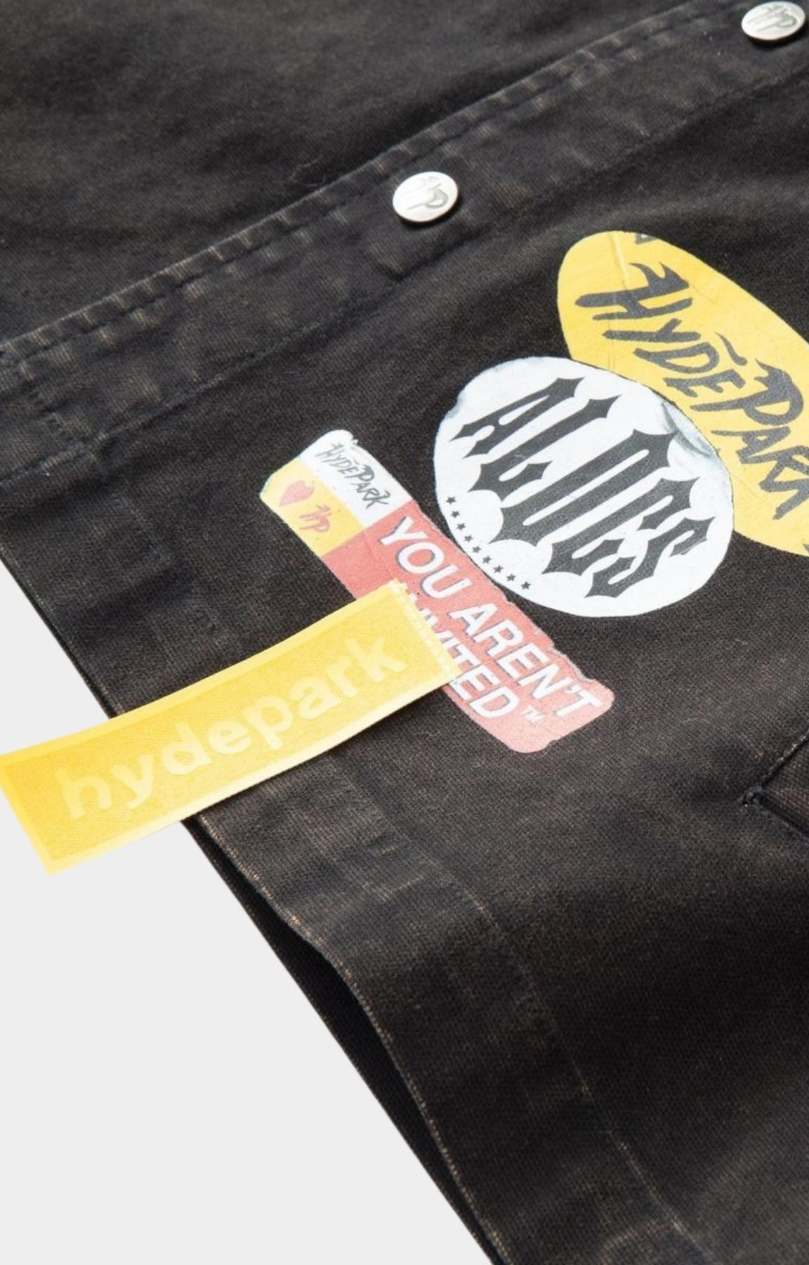 Hyde Park x ALOCS Mechanic Workwear Shirt - Black