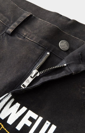 Pocket detail on Hyde Park x ALOCS Workwear Mechanic Trouser.