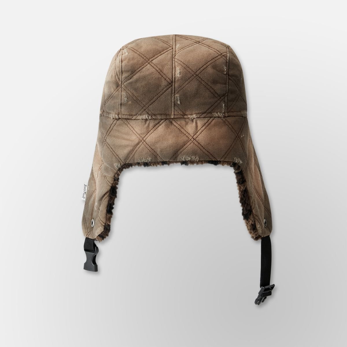 Hyde Park Aviator Wyld Hat dark brown back view