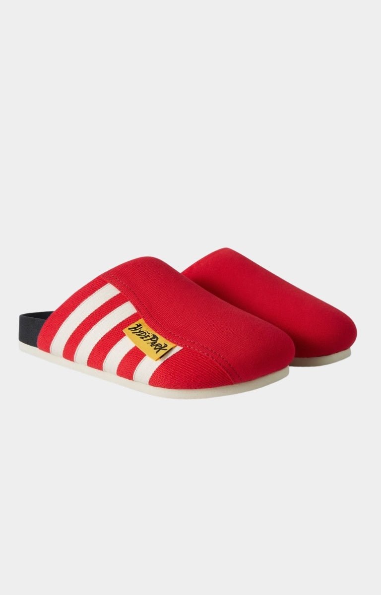 Hyde Park slides styled for casual wear