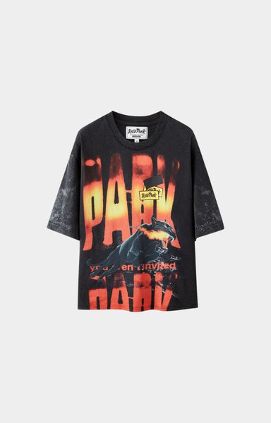 Hyde Park Catch Me If You Can Oversized Tee – Black