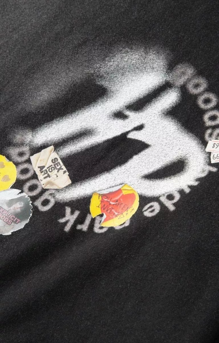 Hyde Park Over Spray Sticker Slap HP - Black T-Shirt