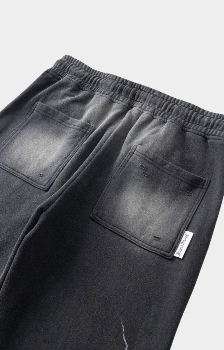 Fabric texture and heavyweight cotton detail of Hyde Park Jogger
