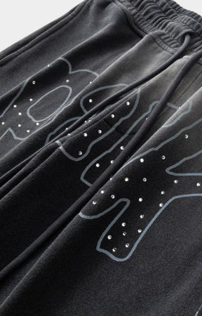 Hyde Park brand tag close-up on Grayskull Jogger