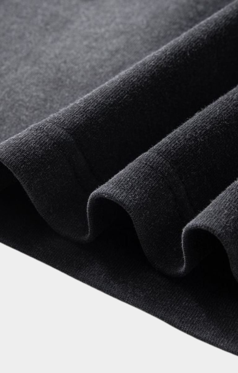 Hyde Park YAI Crayon Tee – Black Distressed Oversized