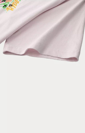 Hyde Park Triple Up Oversized Graphic T-Shirt - Pink