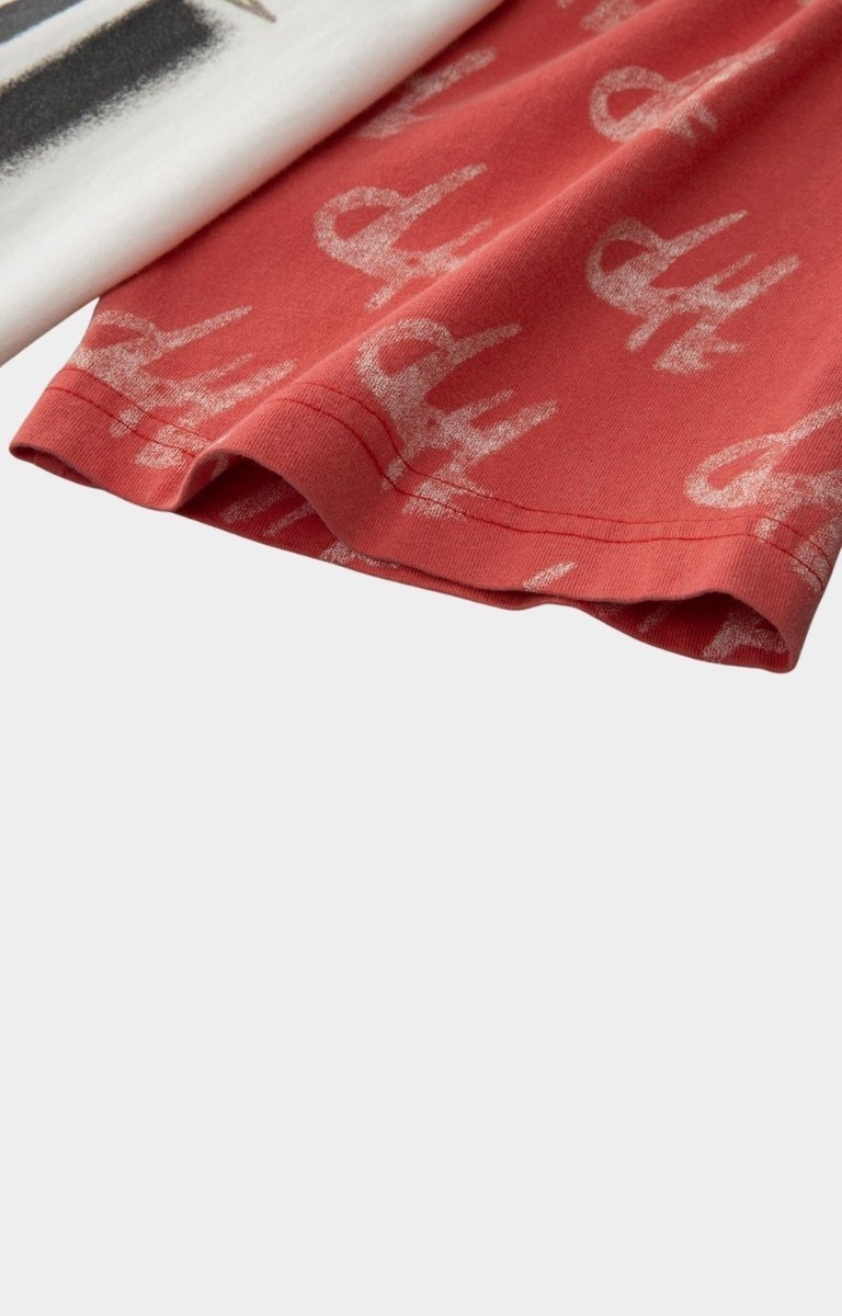 Hyde Park “I Heart Cash” Raglan Oversized T-Shirt - Red