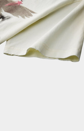 Hyde Park “Get Off My Cloud” T-Shirt – Cream Oversized Tee