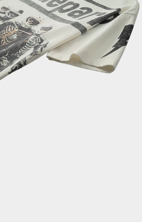 Hyde Park Super Speed Team T Shirt cream side profile