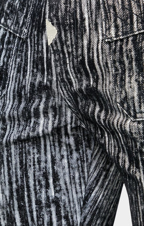 Guapi Iron Grey Cargo Denim V2 – Stacked Skinny Cargo Jeans