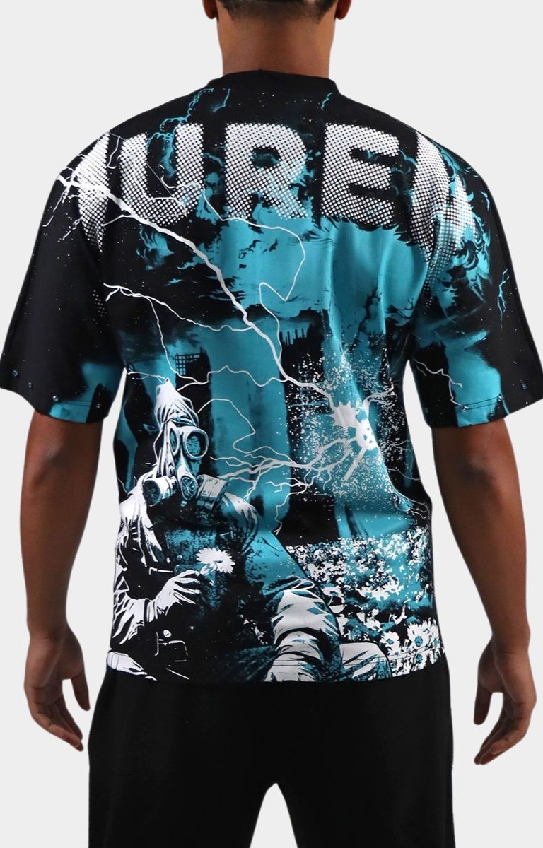 Juren Calm Within the Storm Shirt storm artwork close up