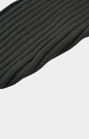 Hand-dyed Merino wool sleeve detail on VeryRare sweater/sweatshirt