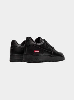 Full pair of Nike x Supreme Air Force 1 Low Mini Box Logo Black