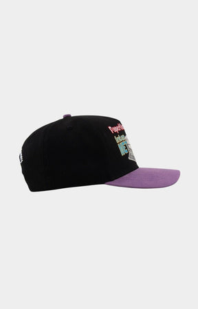 Paper Money Inter Net Department embroidered snapback hat.
