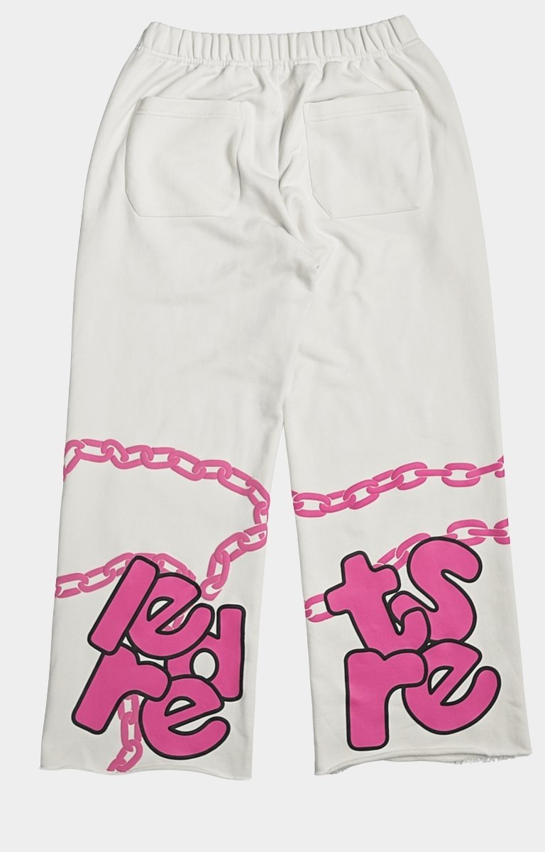 Back view of Red Letters heavyweight sweatpants.