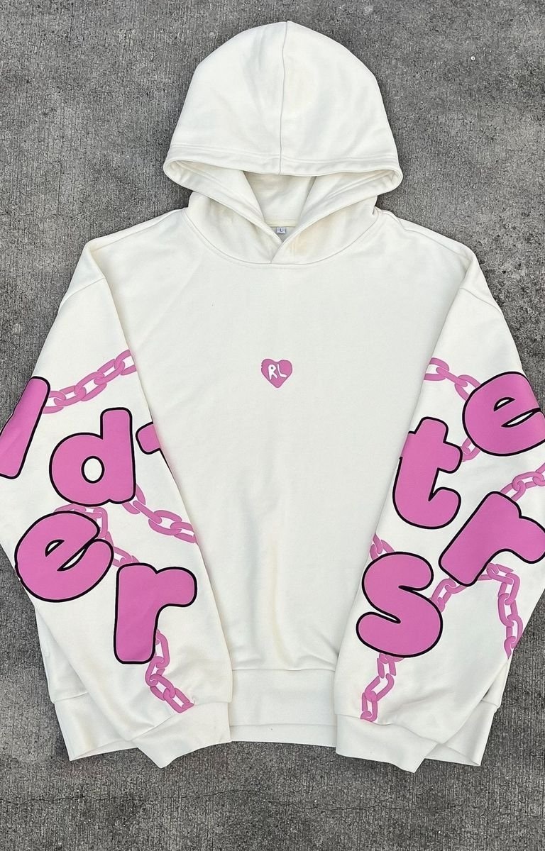 Hidden side pocket detail on Red Letters hoodie.