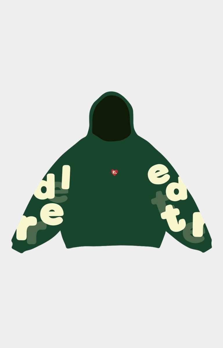 Red Letters Copy Me Scattered Hoodie – 500GSM Oversized French Terry