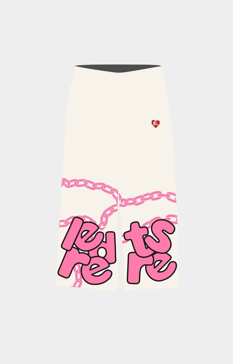 Red Letters Free Our Minds Sweatpants – 500GSM French Terry