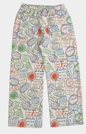 Back view of Red Letters Where U Are Pant with pocket details