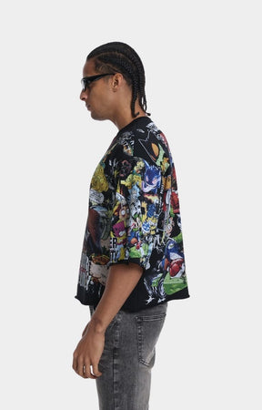 Full outfit featuring Syndicate Unity Crop T-Shirt Black.