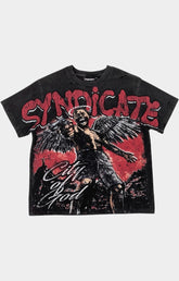 The Syndicate Little Dice Graphic T-Shirt - Black Wash