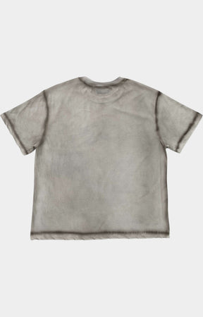 Vintage washed white oversized graphic t shirt by The Syndicate.