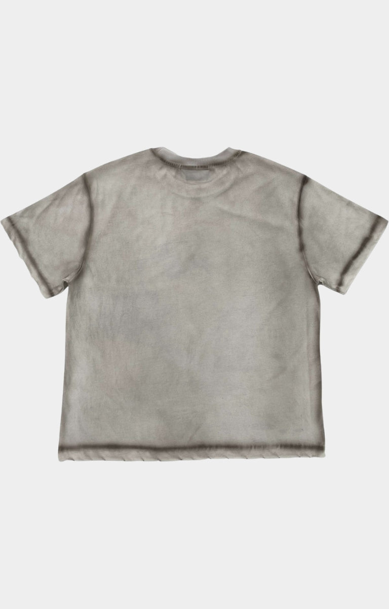 Vintage washed white oversized graphic t shirt by The Syndicate.