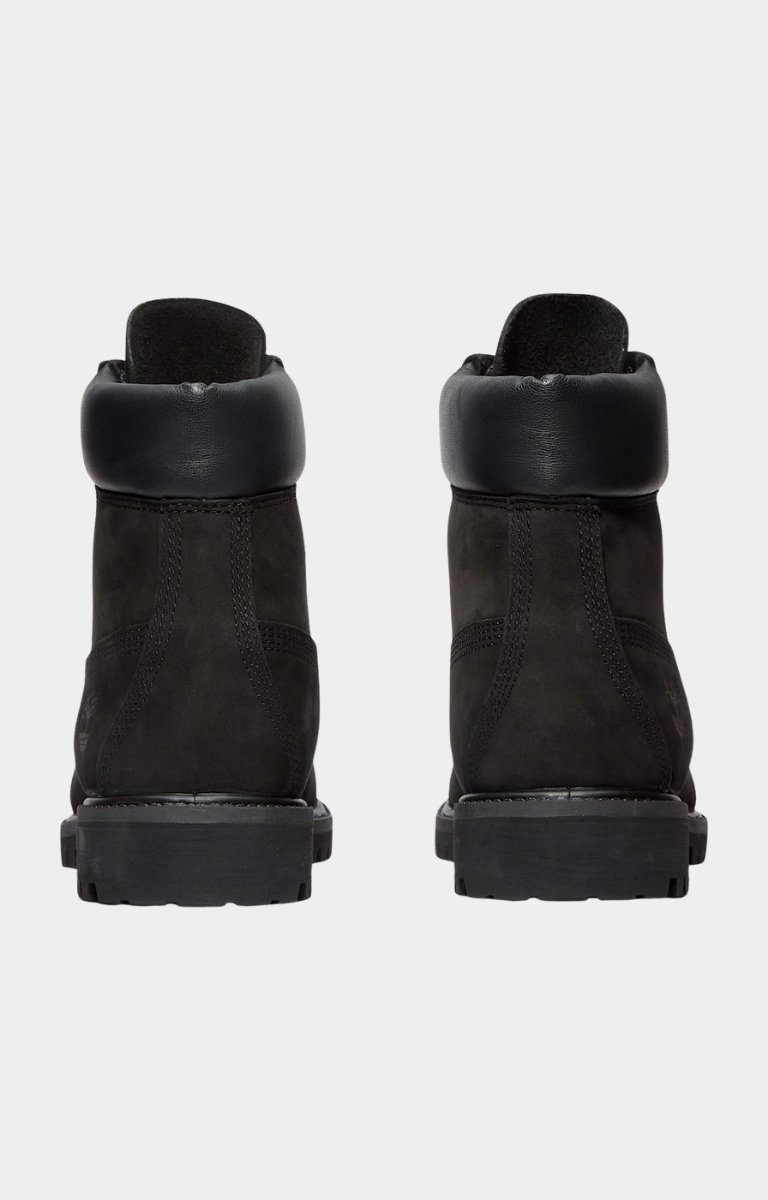 Back heel view of Timberland Premium Waterproof Boot.