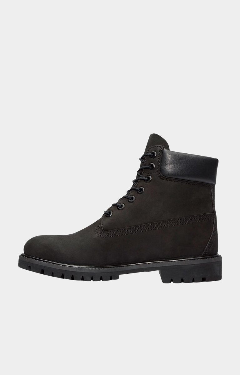 Side profile of Timberland Premium 6-Inch Waterproof Boot.