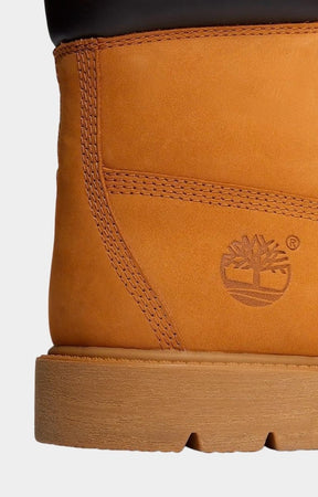 Close-up of premium waterproof nubuck leather.