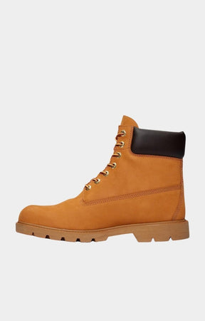 Timberland waterproof boot styled outdoors,