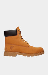 Side view of Timberland Premium 6-Inch Waterproof Boot wheat color.