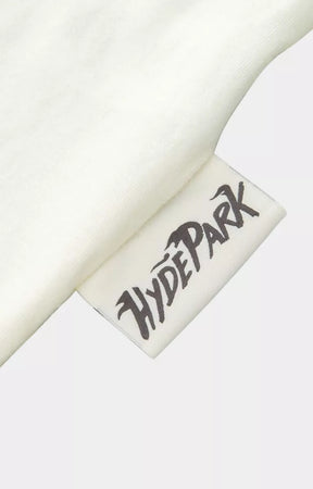 White oversized urban streetwear t-shirt for men and women.