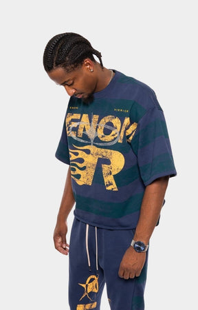 Flatlay of Vie Riche 2-in-1 Venom Layered Sweatshirt and Pants